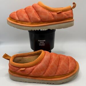 UGG Tasman Slippers Orange Quilted Slip On Cozy Women’s 5US